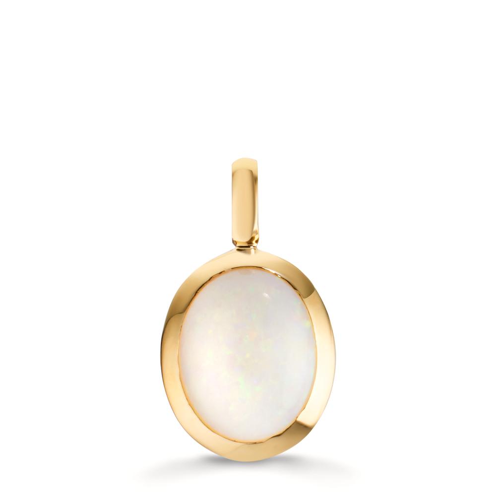Hanger 750/18K geel goud Opaal