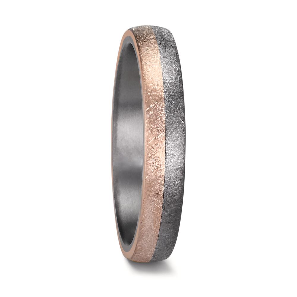 Partnerring 999 Tantaal, 585/14K roségoud