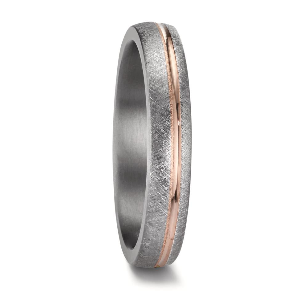Partnerring 999 Tantaal, 585/14K roségoud