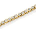 Armband Zilver Zirkonia Verguld