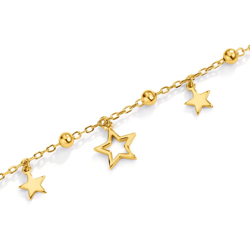 Armband Zilver Zirkonia Geel Verguld Ster