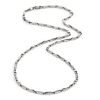 Collier 750/18K witgoud 45 cm