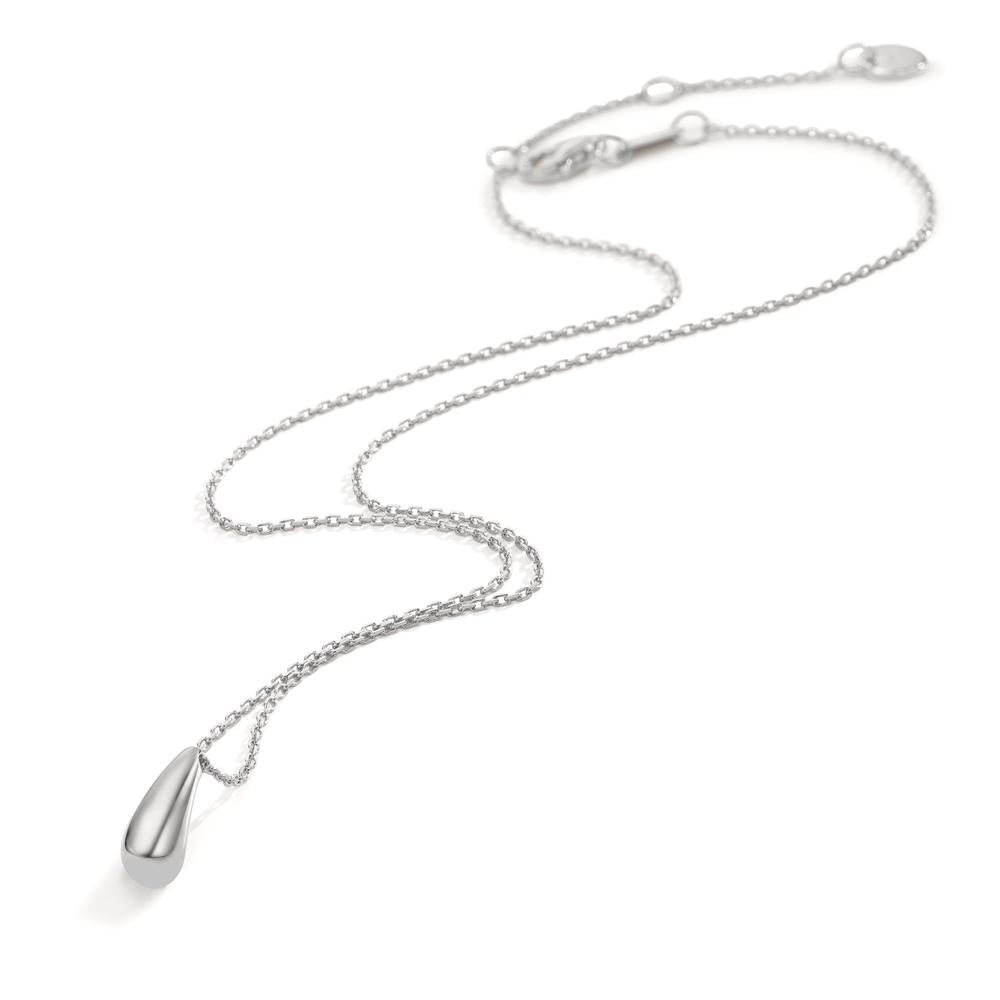 Collier Zilver Gerhodineerd 40-44 cm