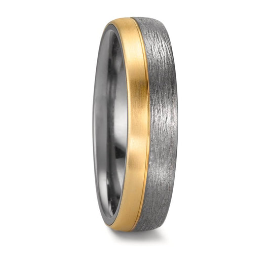 Partnerring 999 Tantaal, 585/14K geel goud