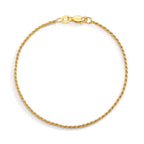Armband Zilver Geel Verguld Ø1.4 mm
