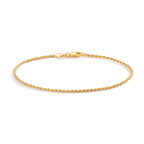 Armband Zilver Geel Verguld Ø1.4 mm