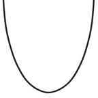 Collier Siliconen, Roestvrijstaal 50 cm