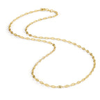 Collier 585/14K geel goud 42 cm