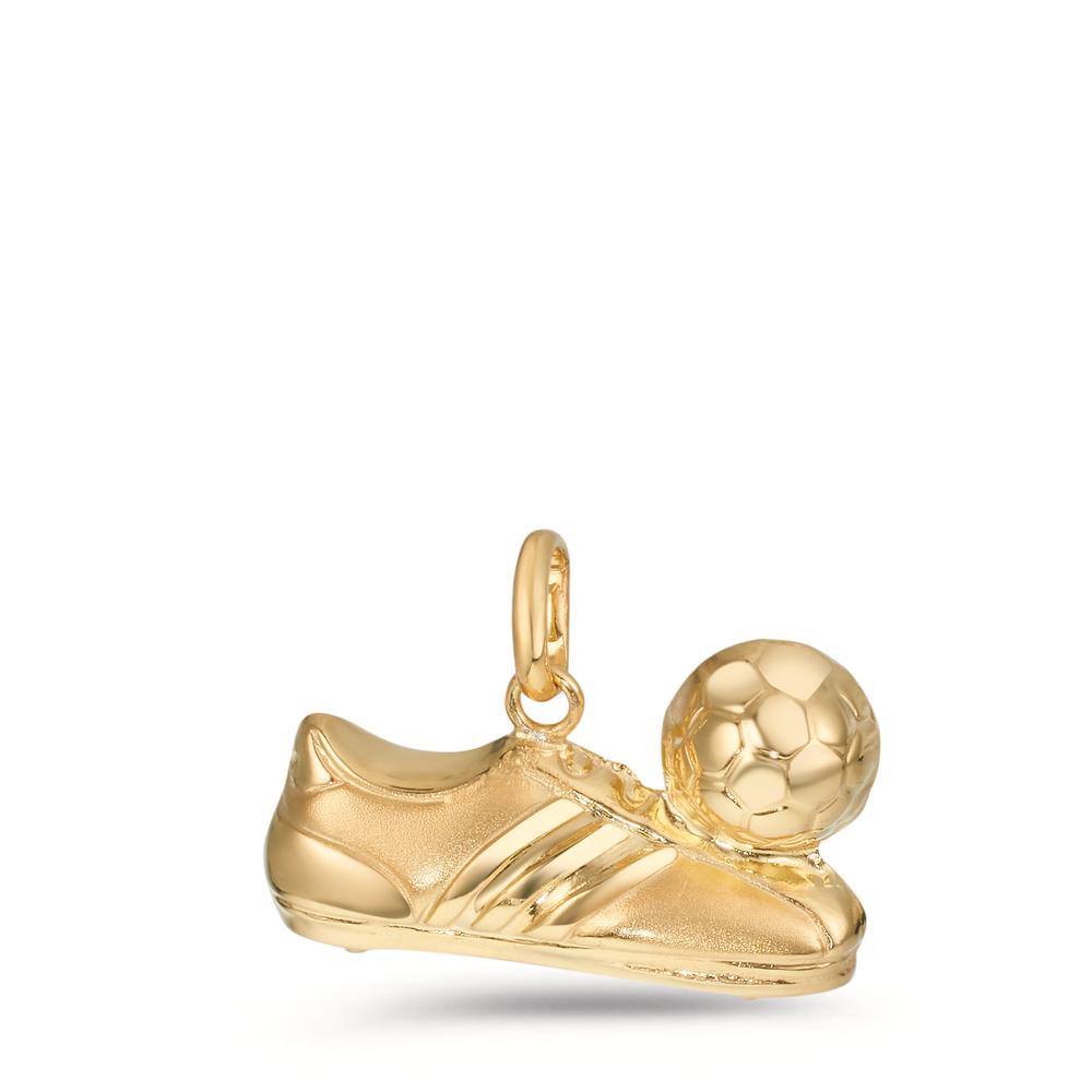 Hanger Zilver Geel Verguld Voetbal