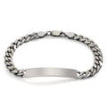Graveer armband Zilver Gepatineerd 20 cm