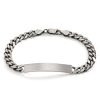 Graveer armband Zilver Gepatineerd 20 cm