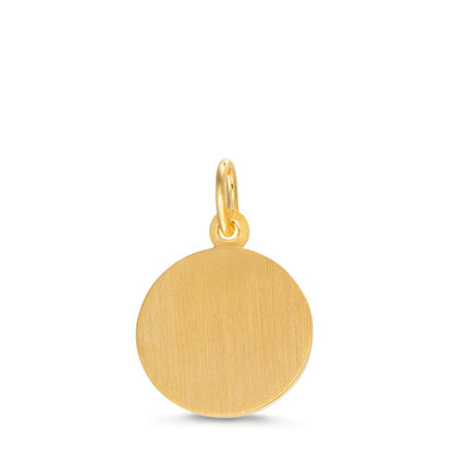 Hanger 375/9K geel goud Bi-color Beschermengel Ø12 mm