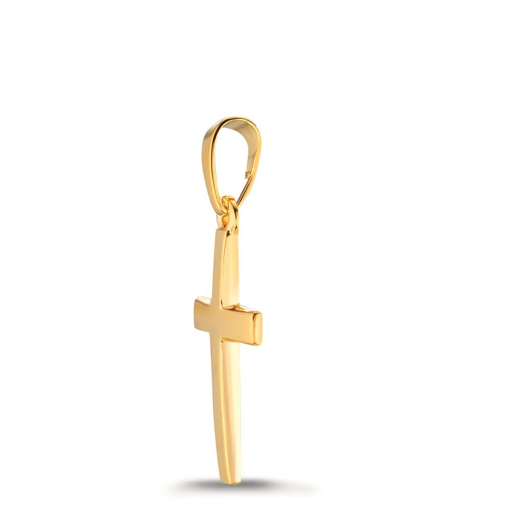 Hanger 585/14K geel goud Kruis