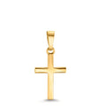 Hanger 750/18K geel goud Kruis