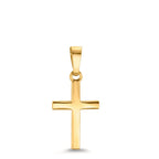 Hanger 750/18K geel goud Kruis