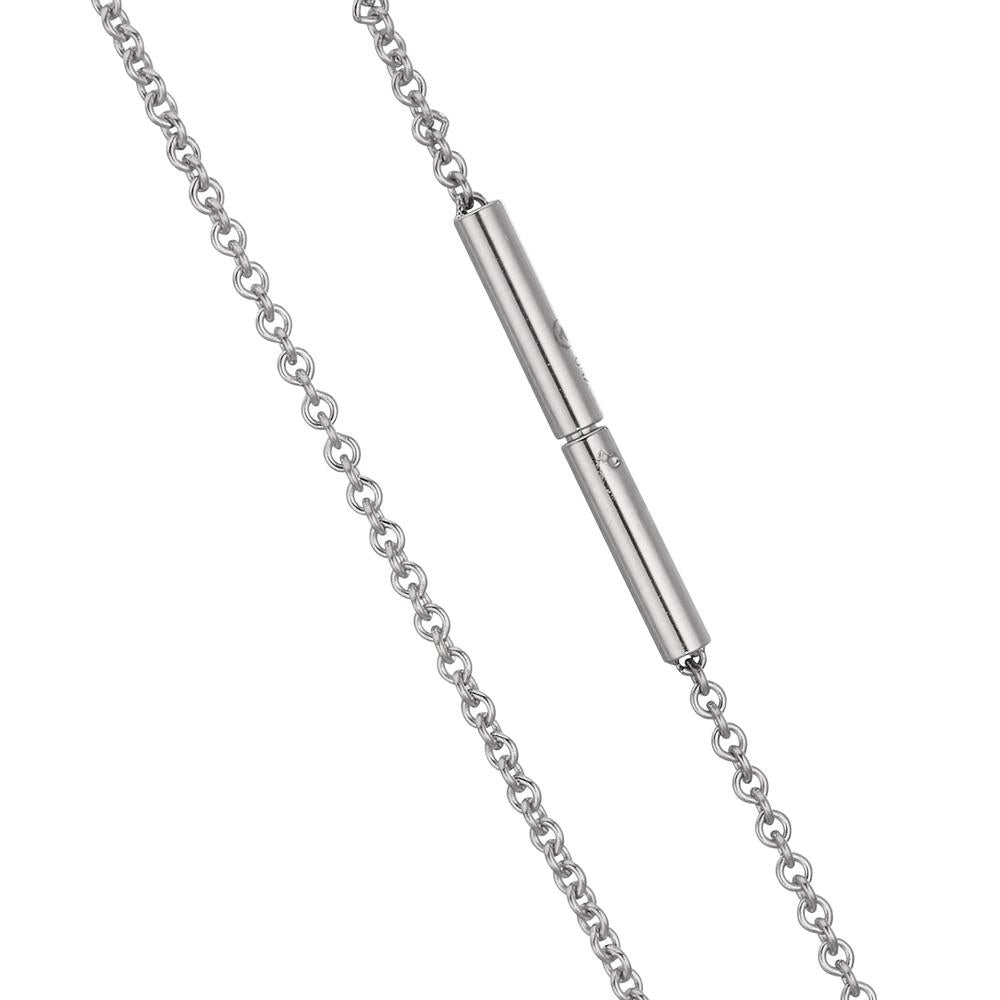 Halsketting 750/18K witgoud