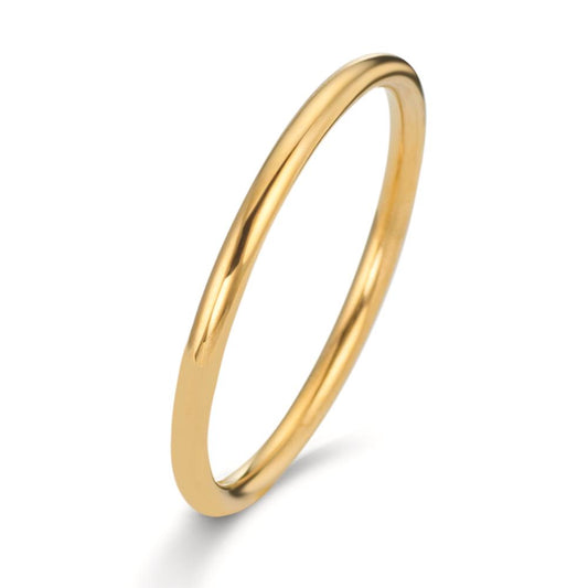 Aanschuifring Roestvrijstaal Geel IP-gecoat