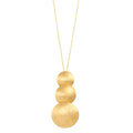 Collier Zilver Geel Verguld 40-44 cm