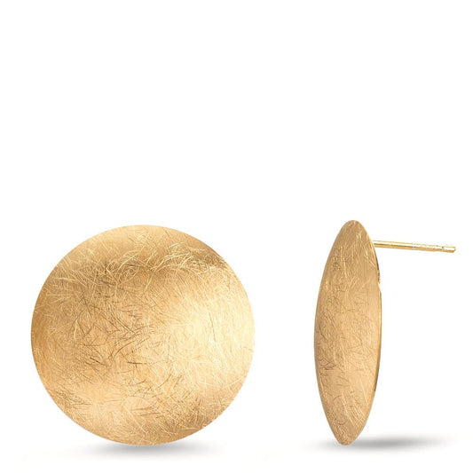 Oorknoppen Zilver Geel Verguld Ø22 mm