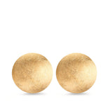 Oorknoppen Zilver Geel Verguld Ø17 mm