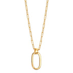 Collier Zilver Geel Verguld 40-44 cm