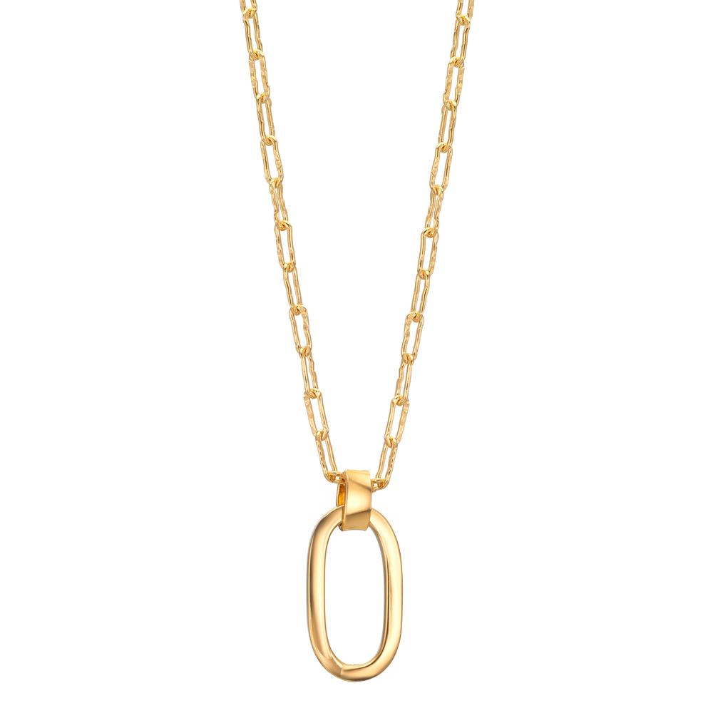 Collier Zilver Geel Verguld 40-44 cm