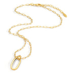 Collier Zilver Geel Verguld 40-44 cm