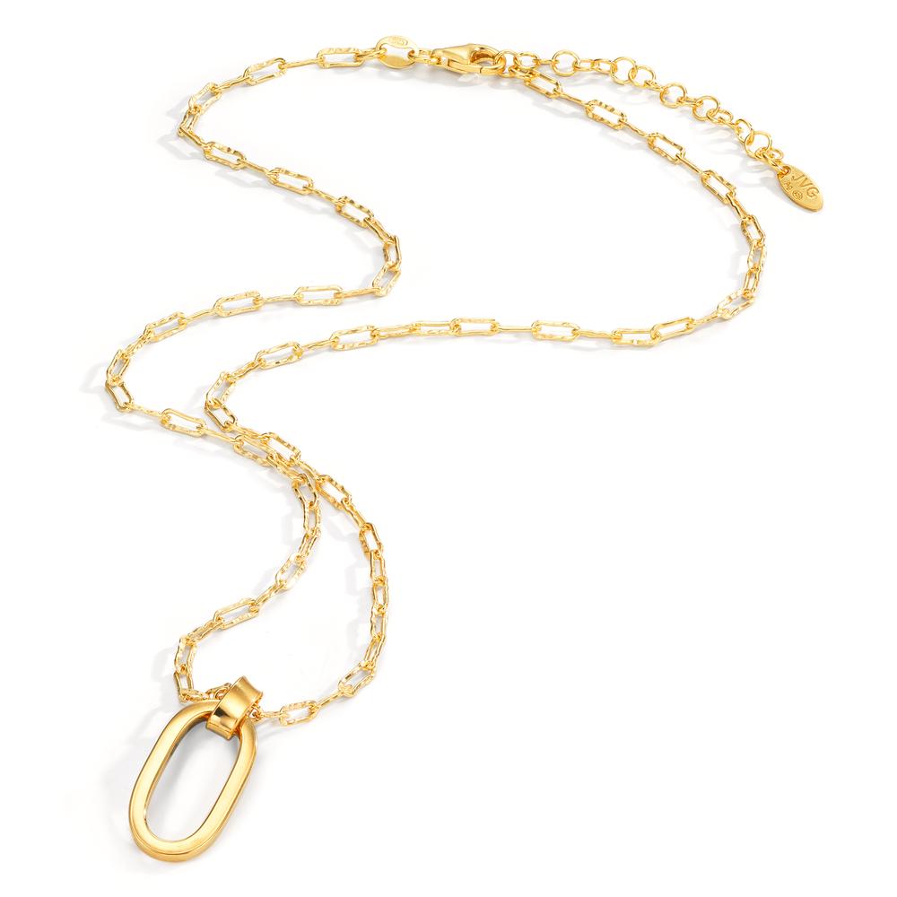Collier Zilver Geel Verguld 40-44 cm