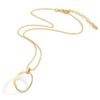 Collier Zilver Geel Verguld 40-44 cm