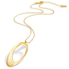 Collier Zilver Geel Verguld 40-44 cm
