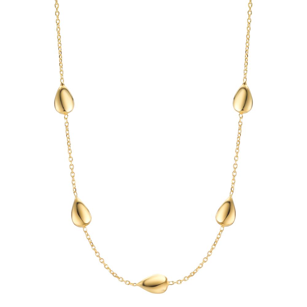Collier Zilver Geel Verguld 40-44 cm