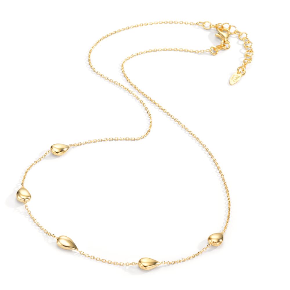 Collier Zilver Geel Verguld 40-44 cm