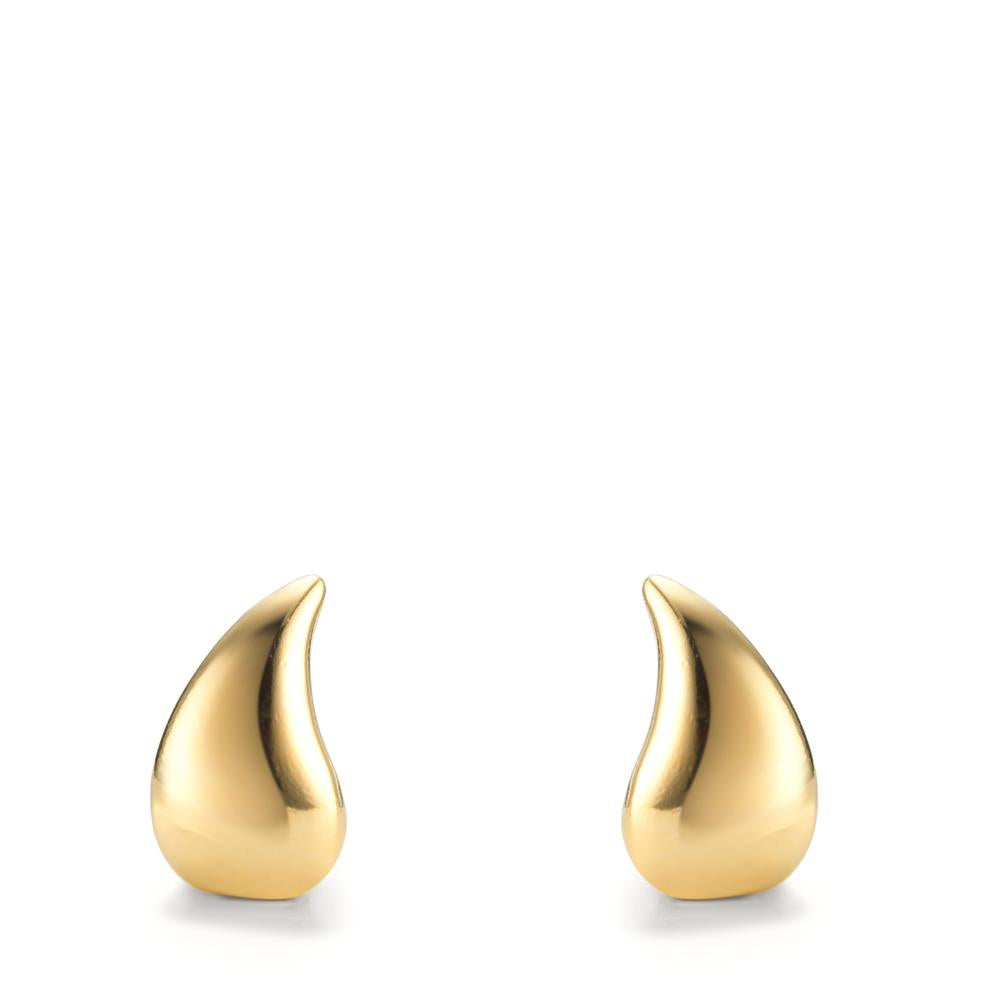 Oorknoppen Zilver Geel Verguld