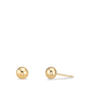 Oorknoppen 375/9K geel goud Ø4 mm