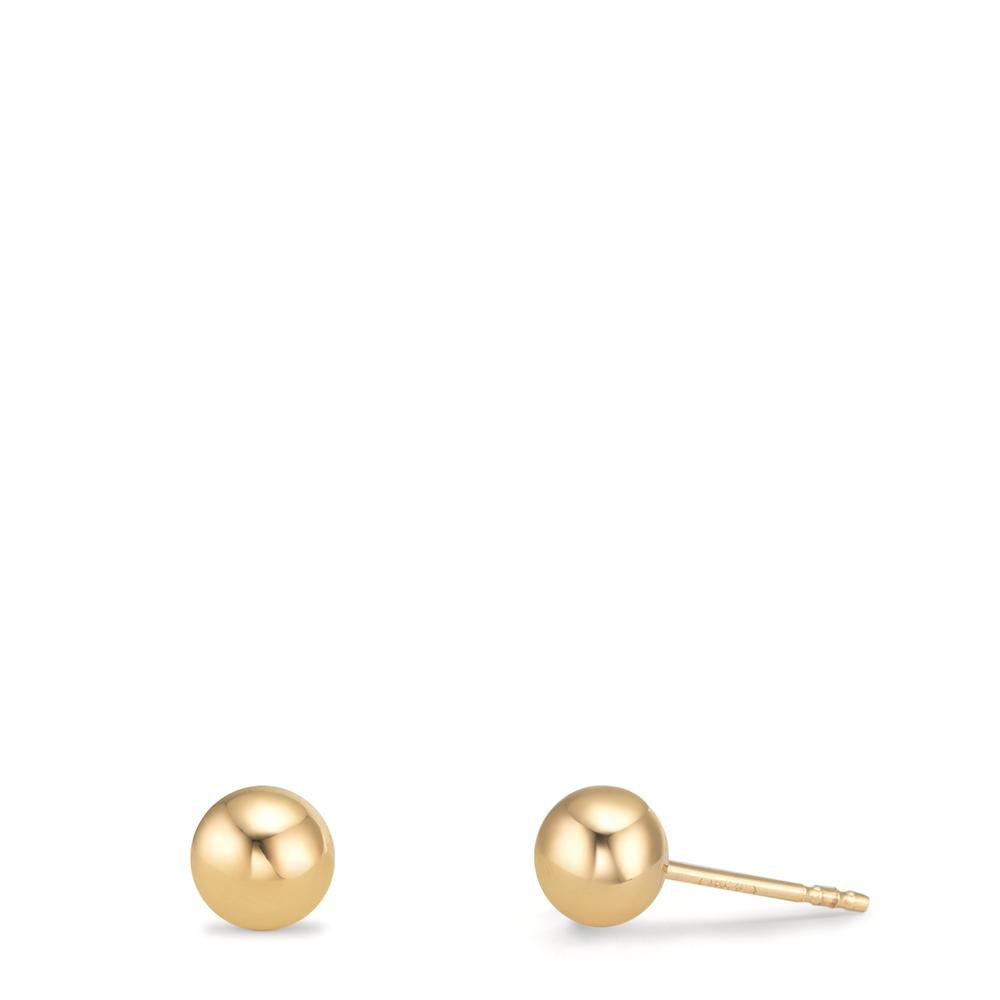 Oorknoppen 375/9K geel goud Ø4 mm