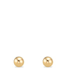 Oorknoppen 375/9K geel goud Ø4 mm