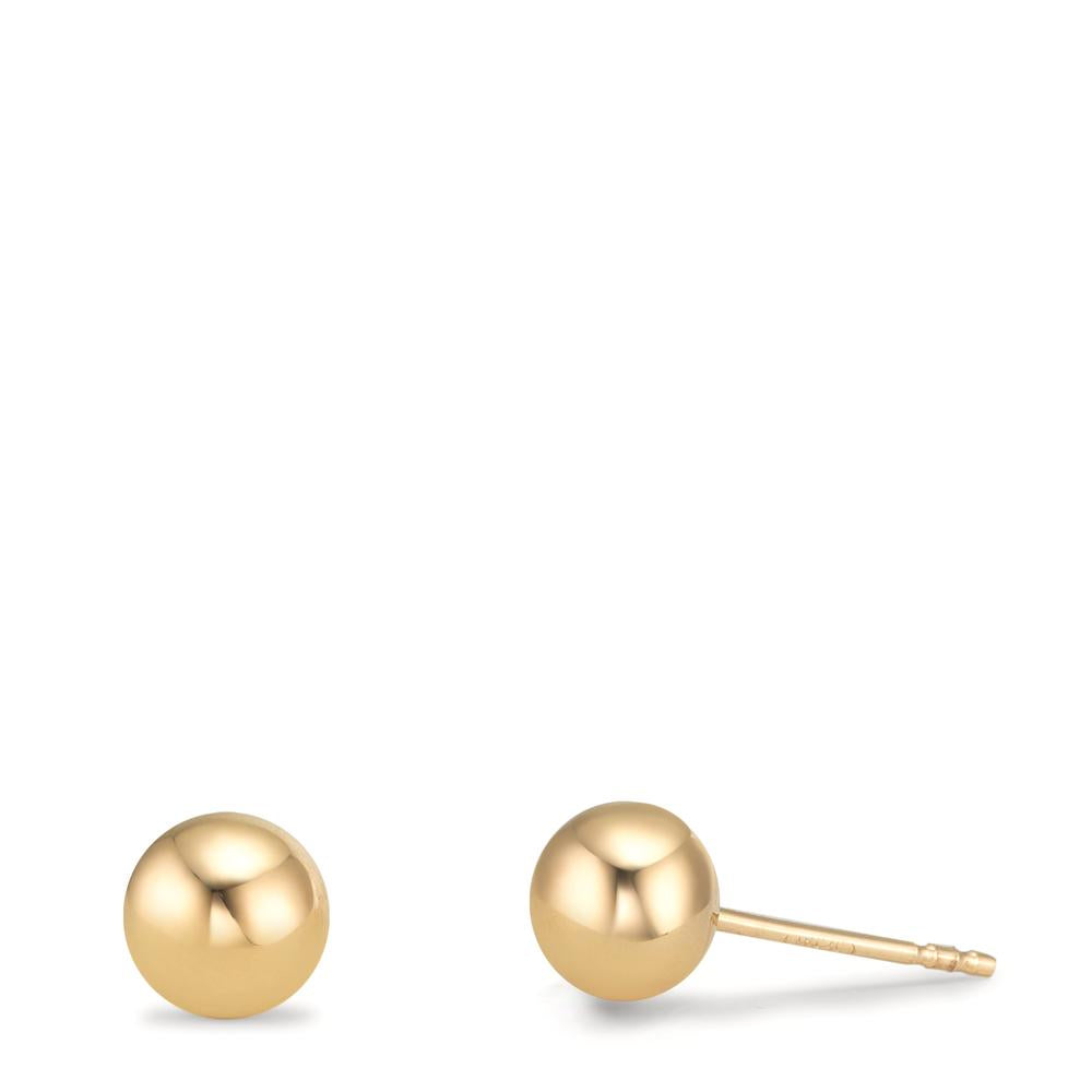 Oorknoppen 375/9K geel goud Ø5 mm