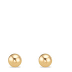 Oorknoppen 375/9K geel goud Ø5 mm