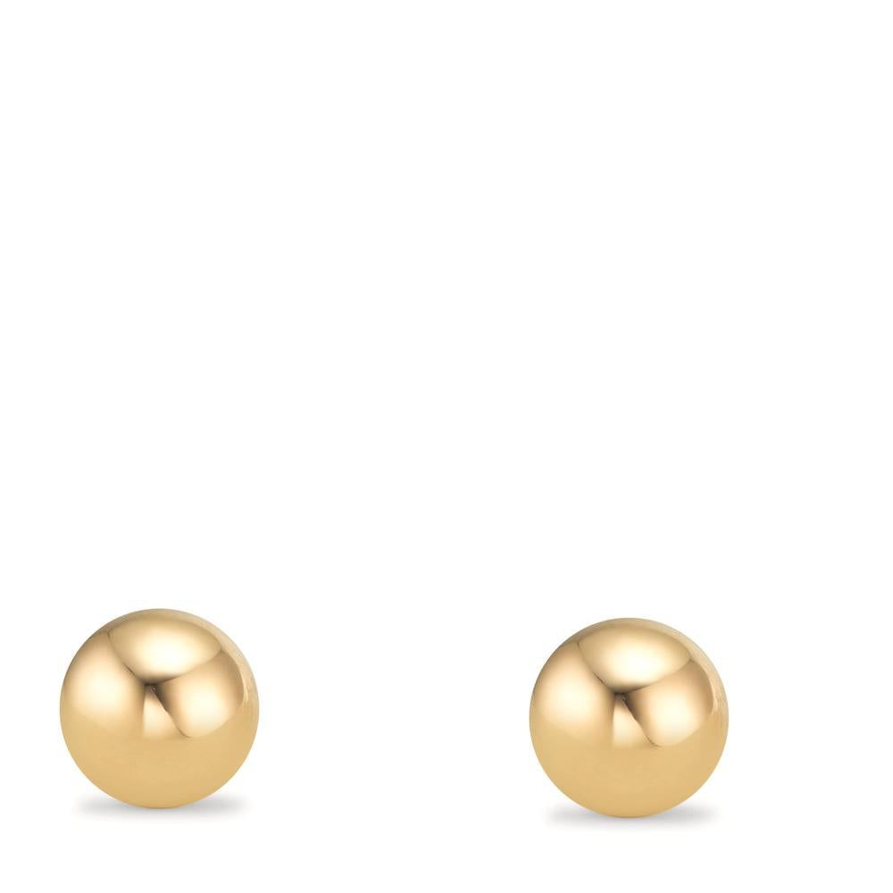 Oorknoppen 375/9K geel goud Ø6 mm