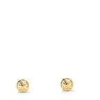 Oorknoppen 375/9K geel goud Ø4 mm