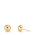 Oorknoppen 375/9K geel goud Ø6 mm