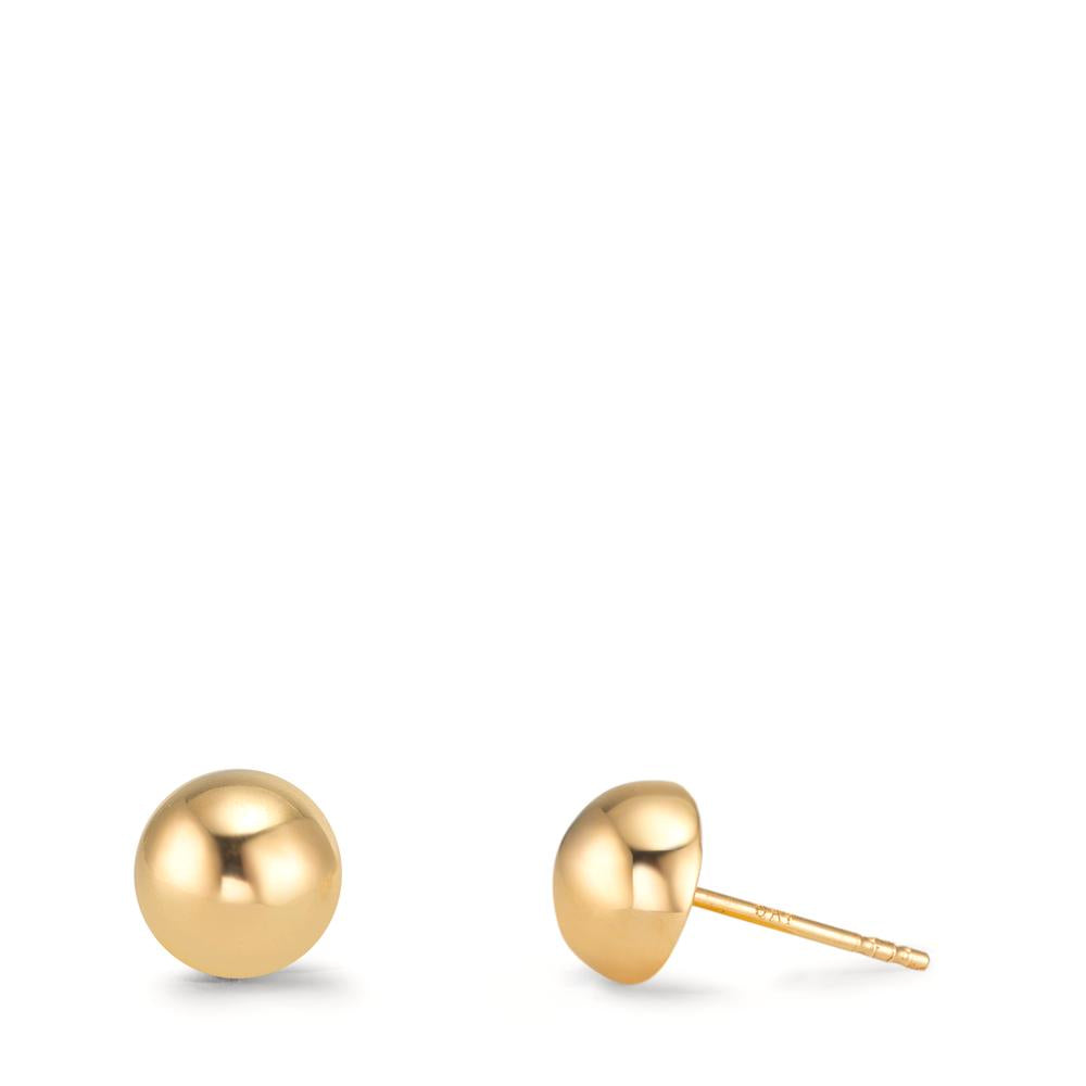 Oorknoppen 375/9K geel goud Ø6 mm