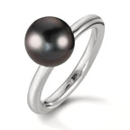 Ring Zilver Gerhodineerd Tahiti Parel 8-9 mm
