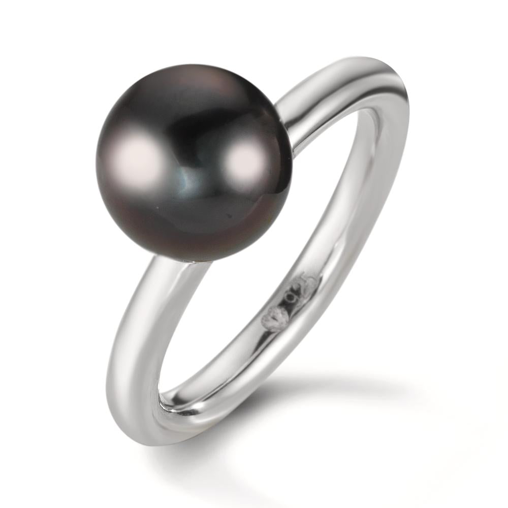 Ring Zilver Gerhodineerd Tahiti Parel 8-9 mm