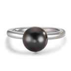 Ring Zilver Gerhodineerd Tahiti Parel 8-9 mm