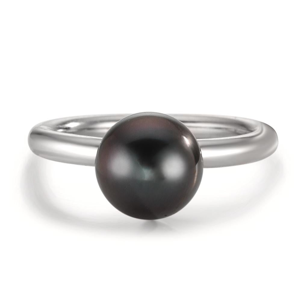Ring Zilver Gerhodineerd Tahiti Parel 8-9 mm