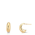 Oorbellen 375/9K geel goud