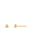 Oorknoppen 375/9K geel goud Ø2.7 mm