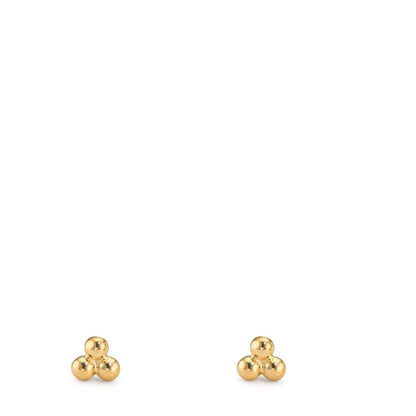 Oorknoppen 375/9K geel goud Ø2.7 mm