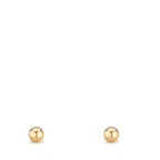 Oorknoppen 375/9K geel goud Ø3 mm
